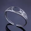 15*20mm 925 STERLING SILVER Diy Base Blanks Bangle Setting Jewelry Gift A2849