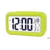 Digital Alarm Clock Led Electronic Digitals Screen Desktop Clocks for Home Office Desk Backlight Snooze Mute Data Calendar RRD12027