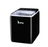 2021 Bakken gerechten PANS 120V 150W 44LBS / 20kg / 24h Ice Maker Zwart Plastic Transparante Cover / Display Commercieel / Huishouden