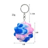 Дети галстук -краситель пузырьков вентиляционные шарики Дети 039S ДеКомпрессия 3D пресс -пузырь