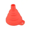 Silicone Gel Foldable Collapsible Style Funnel Hopper Kitchen cooking tools