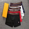 2023 Mens Designers Boxers Marcas Cuecas Sexy Homens Clássicos Boxer Shorts Casuais Roupa Interior de Algodão Respirável 6pcs