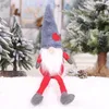 Décorations de noël en peluche poupée décoration créative forêt vieil homme debout pose petits créatifs enfants cadeau DD557