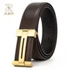 Gürtel für Mann Frau Mode glatte Schnalle Design Zuer Belt