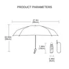 Mini kieszonkowy parasol niestandardowy wykonany mały świeży blok winylowy słońce na deszcz i s-hine Anti UV Pargru parasole dla dziewczyny