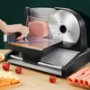 200W Elektrische Slicer Huishoudelijke Lam Rolls Vlees Segmenten van Brood Hot Pot Desktop Groente Vlees Snijmachine 220 V