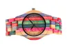 Shifenmei 브랜드 Mens 시계 화려한 대나무 패션 분위기 시계 환경 보호 간단한 쿼츠 손목 시계 259o
