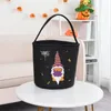 Polyester Pumpkin Bucket Halloween Candy Tas Party Festival Prestatie Props Sweet Holder voor Home Decoraties