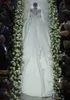 Abiti da sposa bianchi vintage puri Dubai Abiti da sposa Cattedrale di treno con perline di cristallo Vestido De Novia