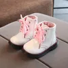 Mode enfants chaussures princesse filles Martin bottes designer bébé enfant en bas âge petit détail 68MN #