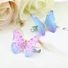 Tissu en mousseline 3D Papillons de papillons Clips Femmes039s Craft Wedding Decor Robe Barrettes56926455965985