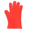 Oven Mitts Silicone gloves Heat Resistant Thick Cooking BBQ Grill Mitt Gadgets Kitchen Accessories FHL345-ZWL711