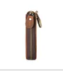 key holder Genuine Leather Vintage men key wallet housekeeper women case smart organizer pouch