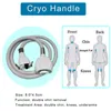 Mini Cryo Double Chin Avlägsnande Vakuumterapi Frysning Slimming Machine Body RF Skin Förfyllning och Elasticitet