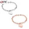 Charms Bracelets For Women Luck Bangle Chain Link Classic Love Pendant Bracelet Trendy Vintage Female Jewelry Fashion Girls Birthday Party Gift 554213537605