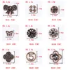 Wholesale Vintage Metal Zinc Alloy Bronze Pendant Charms Nail Art Steampunk Shoes Charm Diy Jewelry Making Accessories KD1