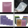 100ピース多色箔セルフシール真空パッキング貯蔵再販可能なキッチンベーキングジュレリーバッグ