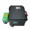 Batteria al litio impermeabile 12V 150Ah Lifepo4 con BMS per alimentazione di riserva del motore per traina dell'elica del gommone + caricatore 10A