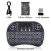 US-Lager-Mini-I8 2.4G Luftmaus-Wireless-Tastatur mit Touchpad Black4918
