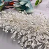 Luxe Kristal Strass Hoofddeksels Oorbellen Sets Bruiloft Kroon Tiara Bruidshoofdbanden Haaraccessoires Vrouwen Hoofddeksels Diadeem Sieraden Dubai Arabisch AL9692