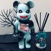 Bearbrick400 Жирого медведя Строительные Блоки медведь Вампир Тенденция Окружающие Куклы Модель ручной работы Орнаменты 28см