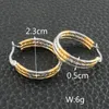 Fashion Stainless Steel Jewelry Simple Hoop Earrings Personality For Woman Bijoux Femmes Joyas Mujer Store ERYZ025 & Huggie