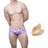 Lycra dos homens Brasileiras Sungas Liner Swim Trunks Beach Swimwear Siwsuit Board Shorts Cobertura