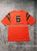 CUSM Oregon State Beabers Football Jersey #6 Orange Men Men Women Youth Stitch Добавить любое название номер XS-5XL