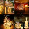 Solar String Lights Fairy Holiday Christmas voor Kerstmis, Gazon, Tuin, Bruiloft, Partij en vakantie (1 / 2pack)