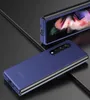Модное покрытие Красочные Складные ПК Жесткий Сотовый Телефон Чехлы для Samsung Galaxy Z Fold 3 Z Flip 3 Сотовый телефон Задняя крышка
