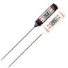 Roestvrij staal BBQ Vlees Thermometer Keuken Digitale Koken Voedsel Sonde Opknopbare Elektronische Barbecue Huishoudelijke Temperatuur Detector Tool FJ02