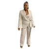 Plus Size Mother Of The Birde Pants Suits Summer Street Celebration Blazer Set Evening Party Prom Wedding Wear 2 Pieces