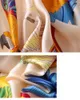 Vogel Seide Schal Pashmina Frauen Luxus Marke Papageien Gedruckt Schal Wraps Weiche Foulard Weibliche Schals Türkische Natürliche Twill