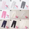 Girls Leggings Kids Unicorn Print Tights Skinny Casual Cotton Trousers Children Flowers Printing Pencil Pants M3938