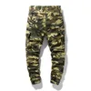 Uomini Camouflage Jogger Cargo Pants Cotton Brand Casual Allentato Tattico Militare Moda Streetwear Pantaloni Big Size 210715