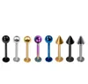 Labret Lip Piercing Jewelry Body Tapered /Ball SpiK