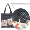 Multi Function Shopping Tote Bags Strawberry Foldbar Organizer Vacker återanvändbar Frukt Vegetabilisk Väska 18 stilar