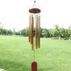 Grace Deep Resonant Antique Metal Wooden 6 Tube Windchime Chapel Bells Wind Chimes Ornement Ornement Gift DH8587 DH8587
