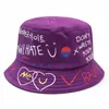Шляпа Мужской Повседневная Мода Рыболовные Шляпы Летняя Корейский Версия Joker Sunshade Cap Женская Улица Личности Граффити Бассейна