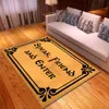 Black and White Piano Key Living Room Carpets Music Notes Kids Area Rugs Mat Soft Flannel Home Decoration Large Carpet 210626
