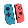 2021 Ankomsten Trådlös blå/röd Bluetooth Pro Gamepad-styrenhet för Nintendo Switch Handle Joy-Con och höger fabrik hela .252b