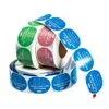 Topverkopen voor lijm waterdicht kleurrijke verpakking, aangepaste gestanste sticker afdrukken met hoge kwaliteit