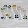 Heady Colored Glass Smoking Bowl 14mm 18mm with Handle Beautiful Slide for Bubbler and Ash Catcher Bong Bowls