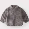 Baby meisje jongen polar fleece jas zuigeling peuter warm schapen zoals jas winter lente herfst baby uitloper meisje kleding 1-5Y H0909