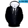 Heren Hoodies Sweatshirts 3D Printing Sweater Suit Gentleman Pullover Sportswear Kleding Accessoires Menmen's