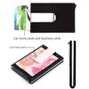 Korthållare Buisness Holder Carbon Fiber Metal Wallet Automatisk Case Designer Up RFID Cardholder3260591