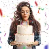 5 decorazioni per torte per il 21° compleanno, decorazioni creative, inserti alla moda, biglietti d'auguri