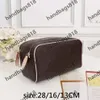 small leather cosmetic bag