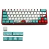 Ryska 71 nycklar Sea Coral Ukiyoe Keycap Dye SubliMation OEM Mechanical Tangentboard för GH60 XD64 DZ60 GK61 GK64 2106102356156