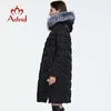 Astrid hiver arrivée doudoune femmes avec un col en fourrure vêtements amples survêtement qualité femmes manteau d'hiver FR-2160 210916